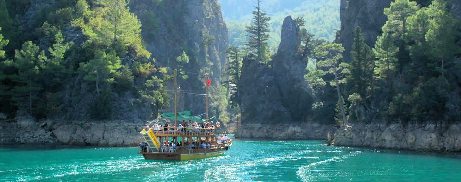 Яхт-тур по Зеленому Каньону antalya tury