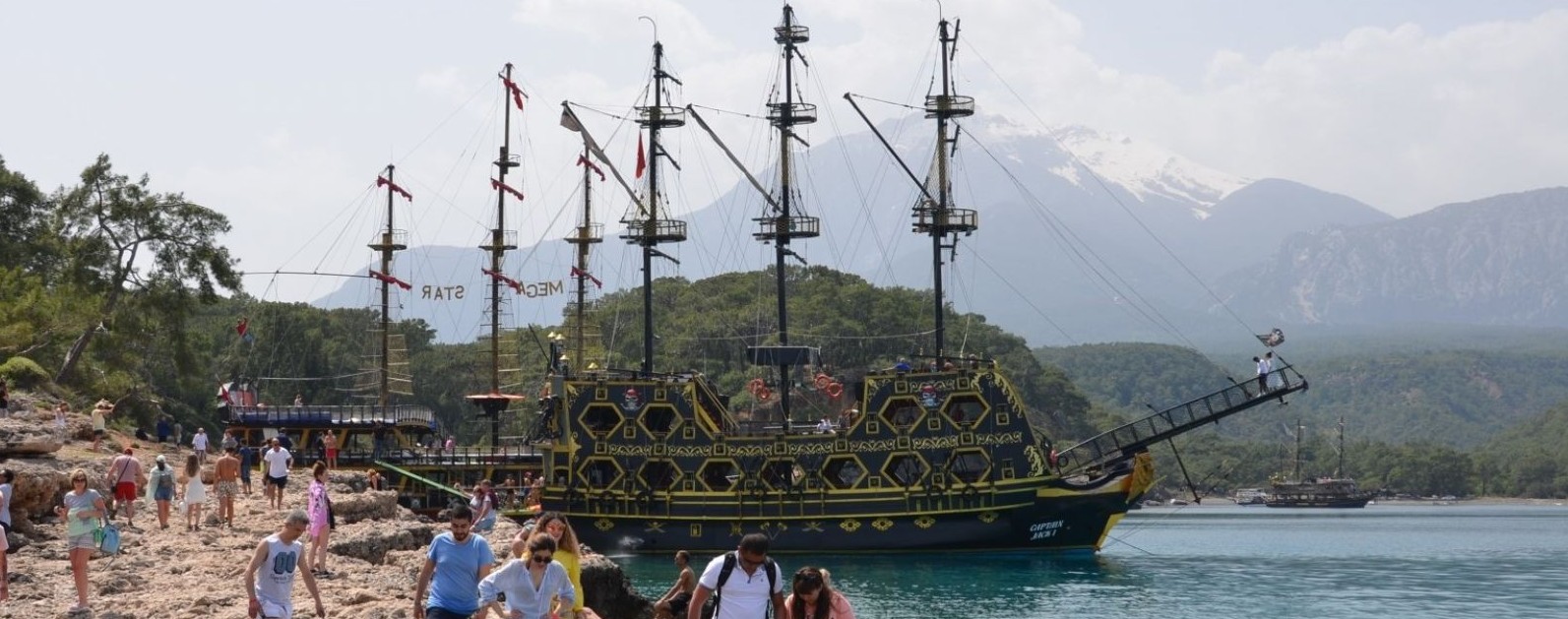 Тур на Пиратском Корабле antalya tury